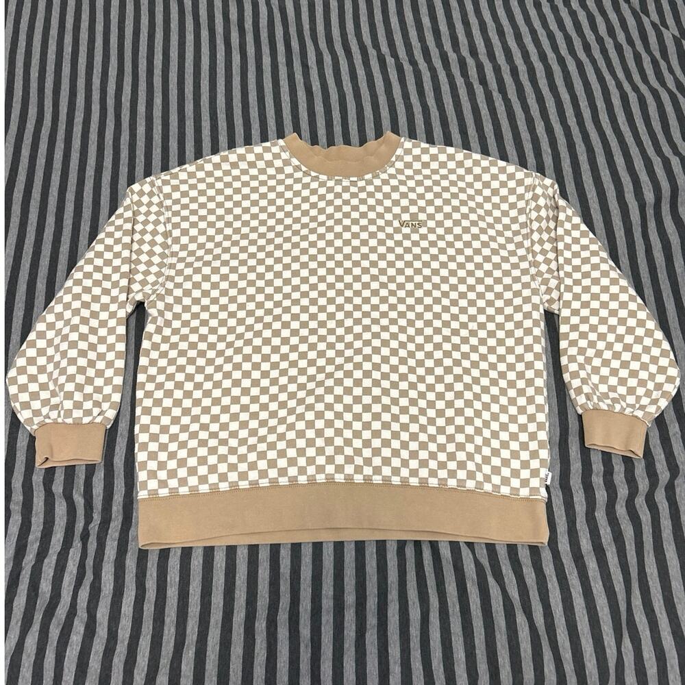 🚨Sold🚨Vans | Women’s Checkered Pullover Sweater | Size XS